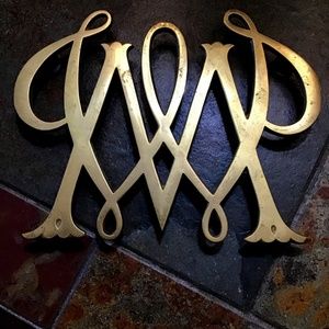 William & Mary Brass Trivet